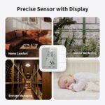 Aqara W100 bezvadu klimata sensors, Zigbee + Thread, saderīgs ar Matter (TH-S04D) - Image 4