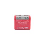 Shelly 1PM Mini Gen4 daudzprotokolu (Wi-Fi+ Bluetooth / Zigbee 3.0) releja modulis ar jaudas mērītāju, saderīgs ar Matter