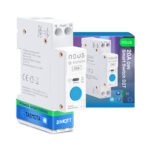 Nous D2T DIN viedais slēdzis 20A ar Tasmota (1 kanāls, ar PM, ESP32)