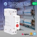 Nous D2Z Zigbee DIN viedais slēdzis 20A (1 kanāls, ar PM) - Image 2