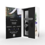 Shelly LOQED viedā Wi-Fi + Bluetooth skārienslēdzene, sudraba versija