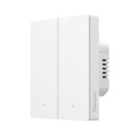 SONOFF SwitchMan M5 Zigbee viedais sienas slēdzis, 2-kanālu, modulāra versija, balts (ZBM5-2C-80W) - Image 3