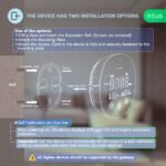 NOUS E10 Zigbee viedais CO₂, temperatūras un mitruma sensors - Image 5