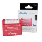 Shelly Wave 1PM MINI LR viedais relejs ar 1 grupas jaudas mērītāju un Z-Wave protokolu