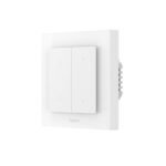 Aqara H2 slēdža slēdzis EU, Zigbee + vītņots rullo žalūziju sienas slēdzis, balts/pelēks (DS-K02D) - Image 2