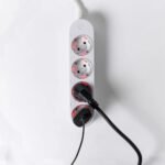 Shelly Power Strip 4 Gen4 – viedais pagarinātājs ar 4 rozetēm, jaudas mērītāju, Wi-Fi, Zigbee, Matter, balts - Image 2