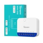 Sonoff MINI-DIM Matter Wi-Fi aptumšošanas slēdzis – aptumšošanas modulis ar jaudas mērītāju, Matter, Wi-Fi