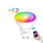 Nous P8 viedā Tuya Wi-Fi RGB spuldze (GU10 ligzda), saderīga ar Matter, 2 gab. iepakojumā - Image 2