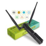 SMLIGHT SLZB-MR2 Zigbee vītnes Ethernet PoE LAN USB WiFi adapteris, CC2674P10