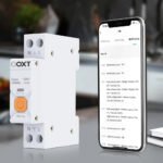 OXT viedais DIN sliedes slēdzis/skaitītājs 63A (1P+N, 19mm) ar temperatūras mērīšanu, ZigBee 3.0 (Tuya/Smart Life) - Image 3