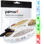 PSMART Krāsaina LED lente 12V RGB 5050 IP20 60LED/m 5m (LD101)