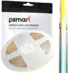 PSMART SCOB LED lente 24V CCT (2 vadi/2 kontakti) IP20 8mm 576LED/m 5m