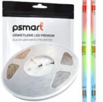 PSMART COB LED lente 12V RGB IP20 6,25mm 576LED/m 5m (COB107)