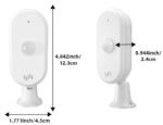 PIR kustības sensors ar skaņas trauksmi, USB-C, WiFi, TUYA (T005) - Image 5