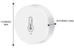 TUYA ZigBee 3.0 viedais temperatūras un mitruma sensors ar kalibrēšanu (CR2450) T040 - Image 3