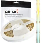 PSMART COB LED lente 24V CCT 3500–6500K, 10mm, IP65, 608 LED/m, 5m COB211
