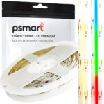 PSMART COB LED lente 24V RGB+CCT 3500–6500K, 12mm, IP65, 840 LED/m, 5m COB213