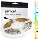 PSMART COB LED lente RGB-IC WS2811 24V IP65 10mm 720 LED/m 5m (JST + INJECT) COB215