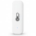 Wi‑Fi TUYA temperatūras un mitruma sensors (balts, 2×AAA, 2.4GHz) T022 - Image 2