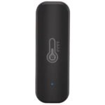 Wi‑Fi temperatūras un mitruma sensors TUYA (melns, 2×AAA, 2.4GHz) T022C - Image 2