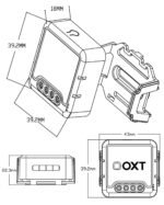 OXT Mini modulis WLED kontrolieris RGBIC/RGBWIC/MONOIC 15A 5–24V ESP32 mikrofons WLED - Image 4