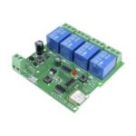 Sonoff 4 kanālu DC 5–32V bezsprieguma Wi‑Fi releja kontrolieris (SE169)