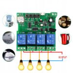 Sonoff 4 kanālu DC 5–32V WiFi + RF433MHz bezvadu releja kontrolieris (E024) - Image 4