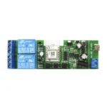 2 kanālu bezsprieguma ZigBee + RF Tuya viedais kontrolieris 5–32 V (DC/AC) T842 - Image 3