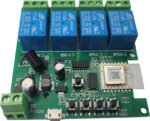 4 kanālu līdzstrāvas 5–32 V bezsprieguma ZigBee + RF 433 MHz kontrolieris (T844) - Image 4