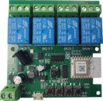 4 kanālu līdzstrāvas 5–32 V bezsprieguma ZigBee + RF 433 MHz kontrolieris (T844) - Image 3