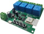 4 kanālu līdzstrāvas 5–32 V bezsprieguma ZigBee + RF 433 MHz kontrolieris (T844) - Image 2