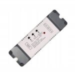 TUYA 2 kanālu DC 5–32V WiFi + RF bezsprieguma releja kontrolieris korpusā (SWT042RB)