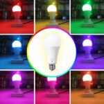 OXT GL 12W RGB+CCT ZigBee 3.0 TUYA viedā LED spuldze (LB072) - Image 4