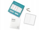 ZigBee TUYA KT sērijas viedais sienas slēdzis 2 ķēdēm bez N vada, balts (T595) - Image 3