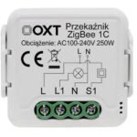 OXT Mini releja modulis 1 ZigBee TUYA shēma (T261)