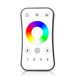 Tālvadības pults LED RGB/RGBW kontrollerim 4 zonām SD balta