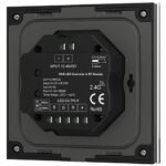 RGB DIM RF kontrolieris 2,4 GHz poga SD sērija melna - Image 4