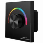 RGB DIM RF kontrolieris 2,4 GHz poga SD sērija melna