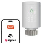 Moes GTZ04Z ZigBee 3.0 TUYA termostatiskā radiatora galva (bez sensora) - Image 3