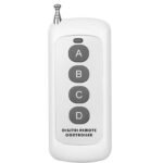 Tālvadības pults RF 433 MHz (4 fiksētie kodi) ar antenu
