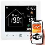 WiFi termostats krāsnij 3A Balts RT TUYA (TR048)