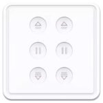 WiFi divvirzienu rullo žalūziju aizkaru kontrolieris (2 kanāli) TUYA - Image 2