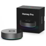 Homey Pro (2026) – lokāls viedās mājas centrmezgls ar Wi‑Fi, Zigbee, Z‑Wave, Thread, Matter, RF433 un IR