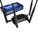 SMLIGHT SMHUB Premium daudzradio viedās mājas centrmezgls (P10+MG24) – Zigbee/Thread/Wi‑Fi/Bluetooth, Matter tilts, Ethernet, melns - Image 3