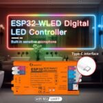 Gledopto GL-C-016WL-D WLED RGBIC LED lentes kontrolieris ar mikrofonu un DIY režīmu (USB‑C) - Image 4