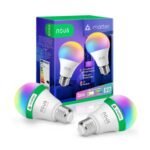 Nous P3 viedā Tuya Wi‑Fi RGB spuldze E27 ar Matter (2 gab.)