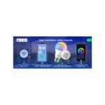 Nous P3 viedā Tuya Wi‑Fi RGB spuldze E27 ar Matter (2 gab.) - Image 4
