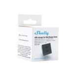Shelly USB lādētājs sienas displeja statīvam, melns (piederums)