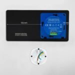 Shelly Wall Display X2i – Sienas vadības panelis un gaismas slēdzis, Wi‑Fi, Bluetooth, melns - Image 3