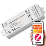 COB SPI NEON RGBIC LED kontrolieris apgaismojumam SD sērija ZigBee+RF TUYA